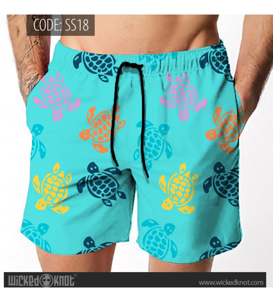 See Turtle Swimming Shorts